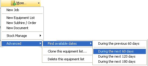 Find Available Dates
