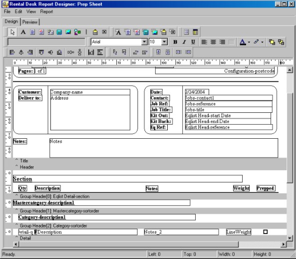 The Report Designer